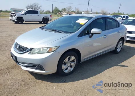 2014 Honda Civic Lx z USA, uszkodzony, nr VIN 2HGFB2F59EH506658
